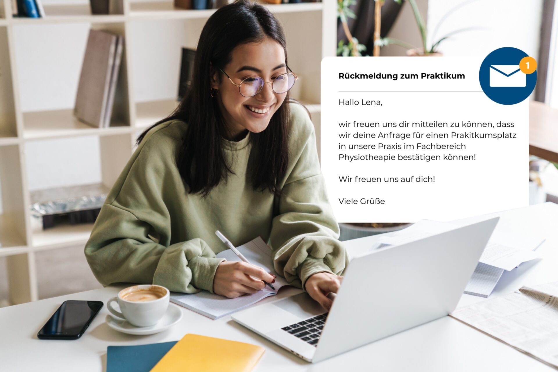 Zusage Praktikum