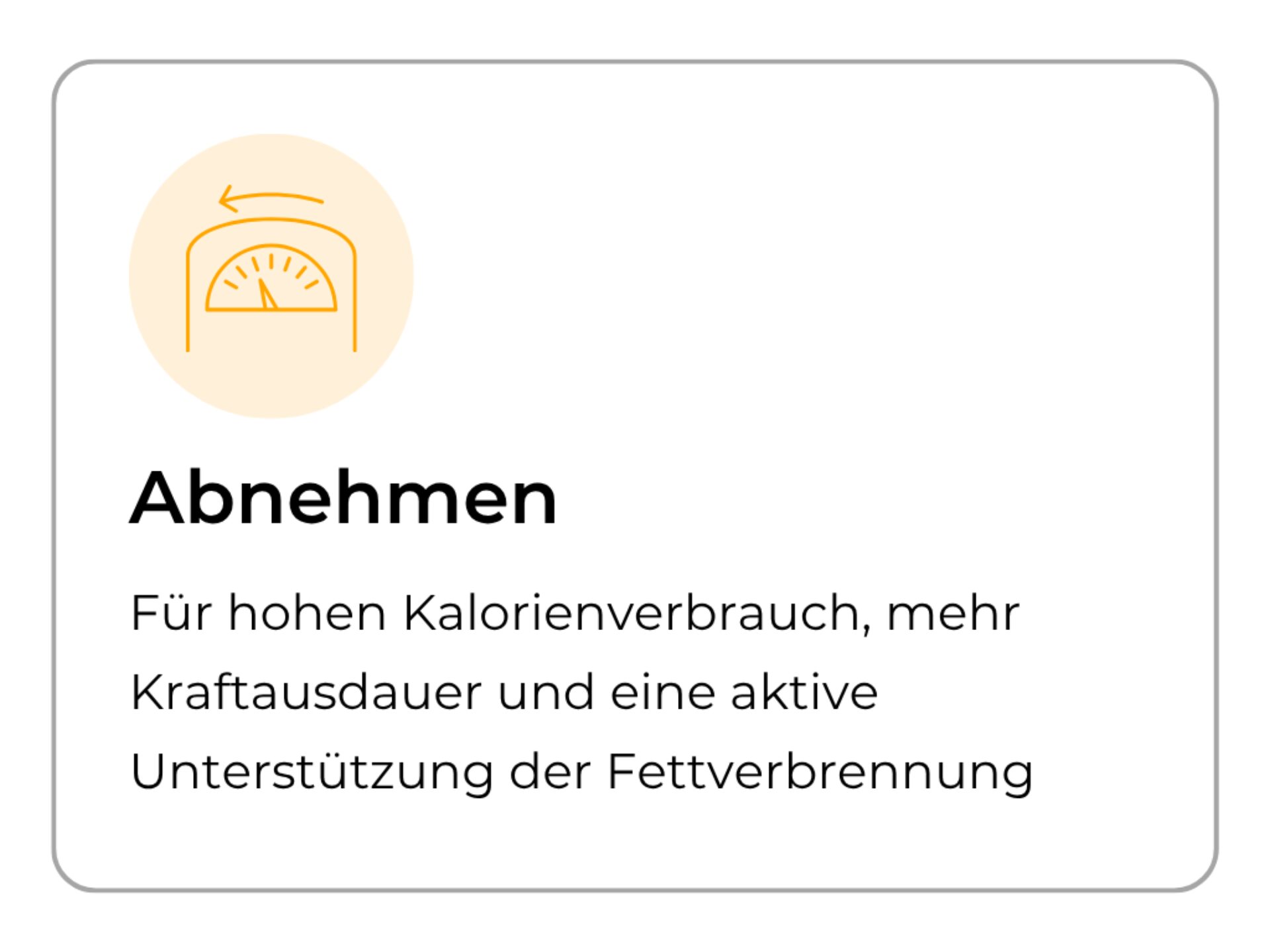 Abnehmen