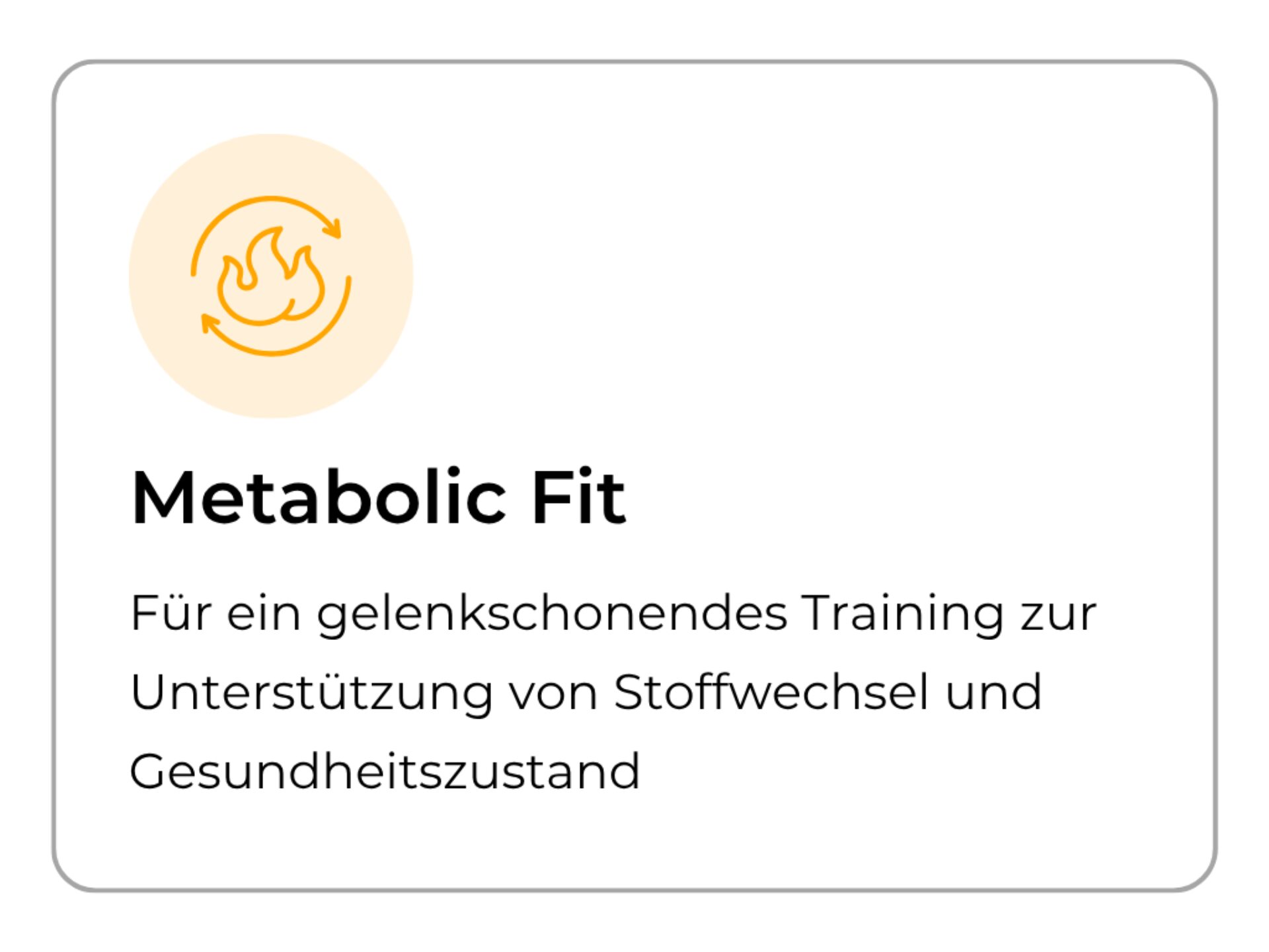 Metabolic Fit