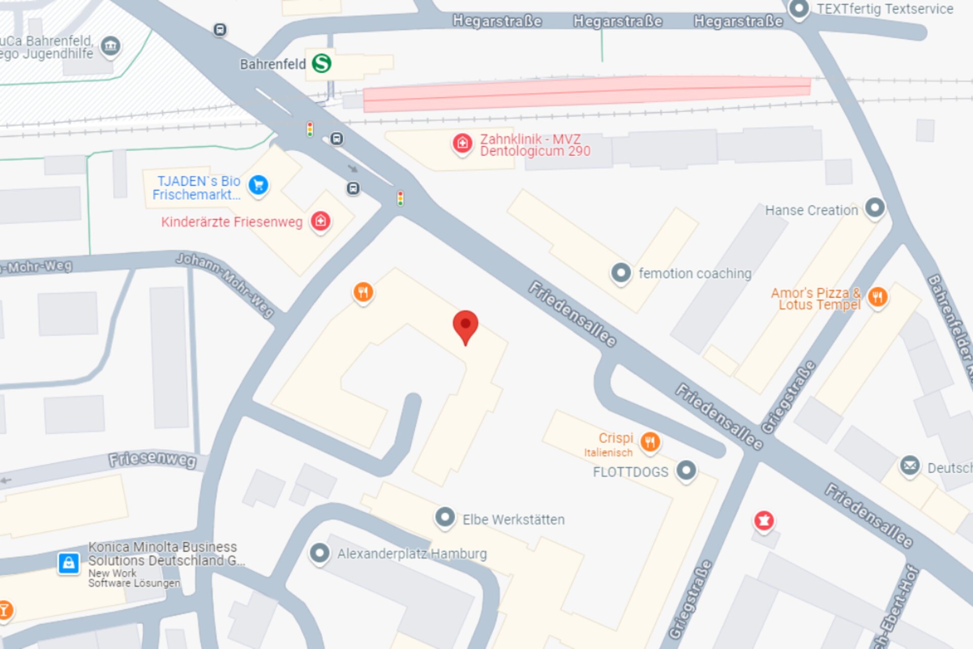 Hamburg Bahrenfeld G Maps