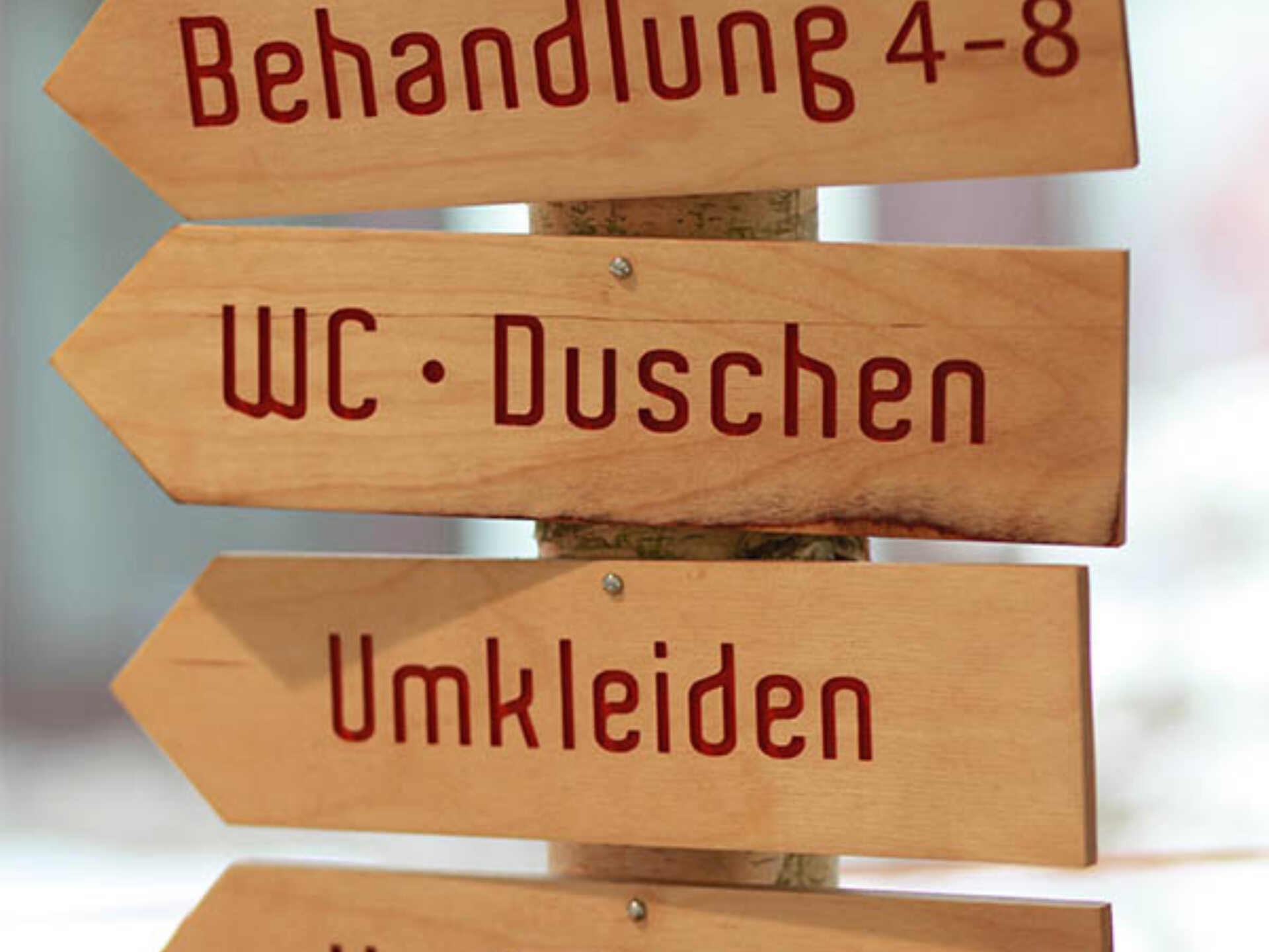 Impressionen Wegweiser