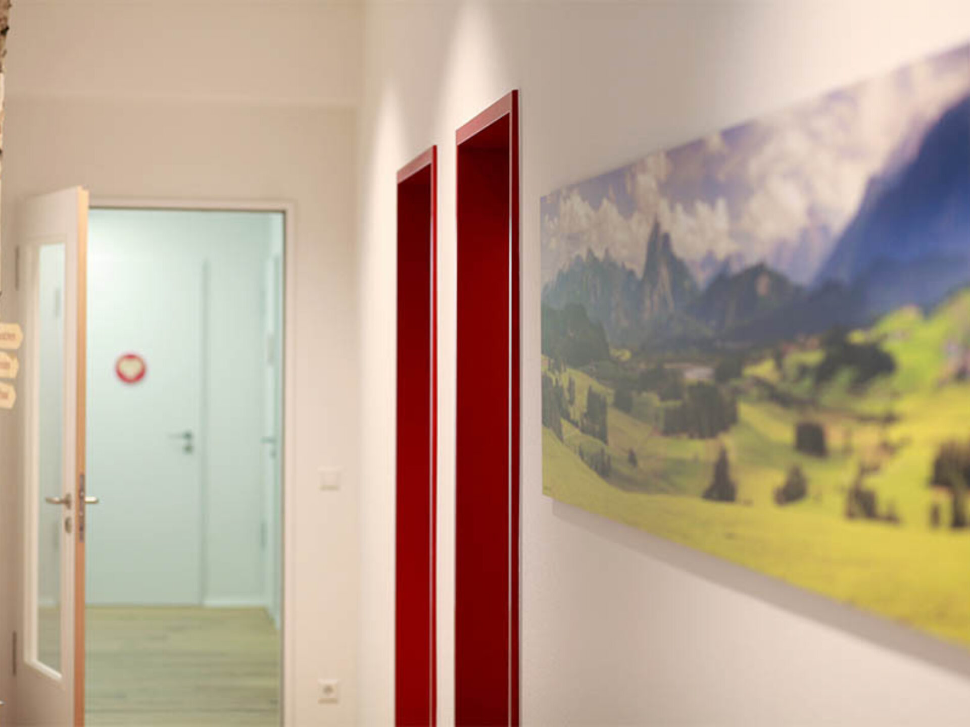 Praxis Flur Umkleide